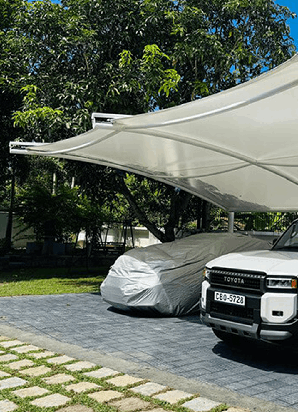 Out shield Lanka Canopy Car Park Shades